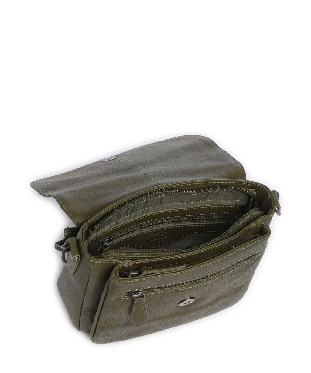 The Chesterfield Brand Serene Miloa Shoulder bag olive green