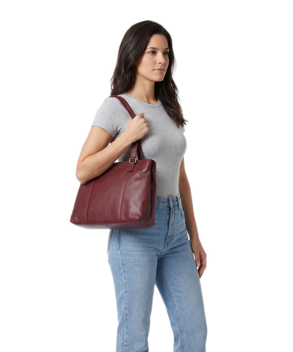 The Chesterfield Brand Serene Marvos Tote bag berry