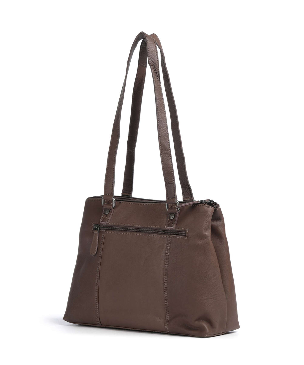 The Chesterfield Brand Serene Marvos Tote bag dark taupe