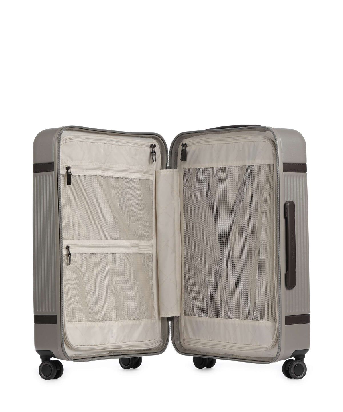The Chesterfield Brand Zuna Suitcase set (4 wheels) stone taupe