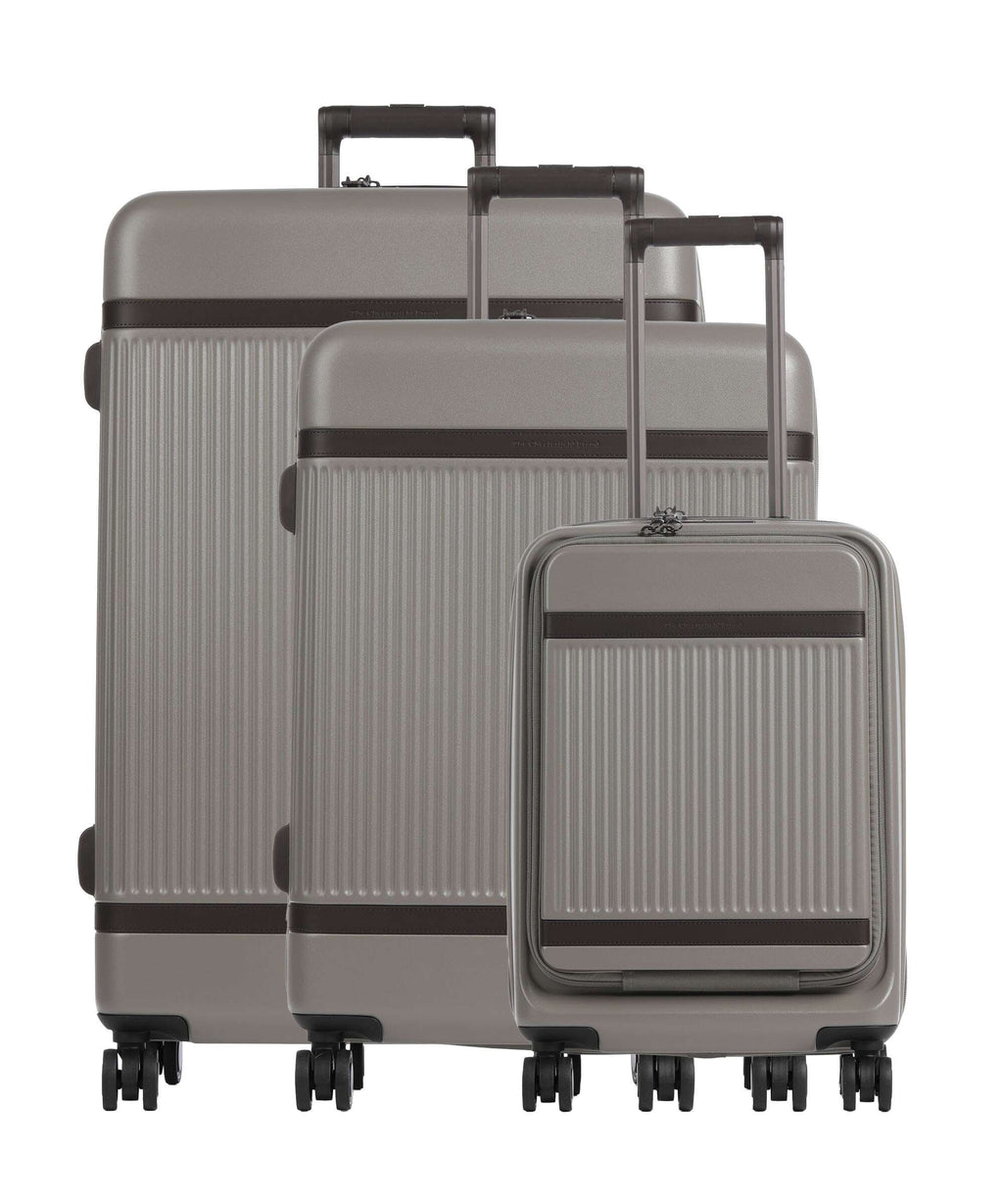 The Chesterfield Brand Zuna Suitcase set (4 wheels) stone taupe