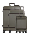 The Chesterfield Brand Zuna Suitcase set (4 wheels) shadow olive