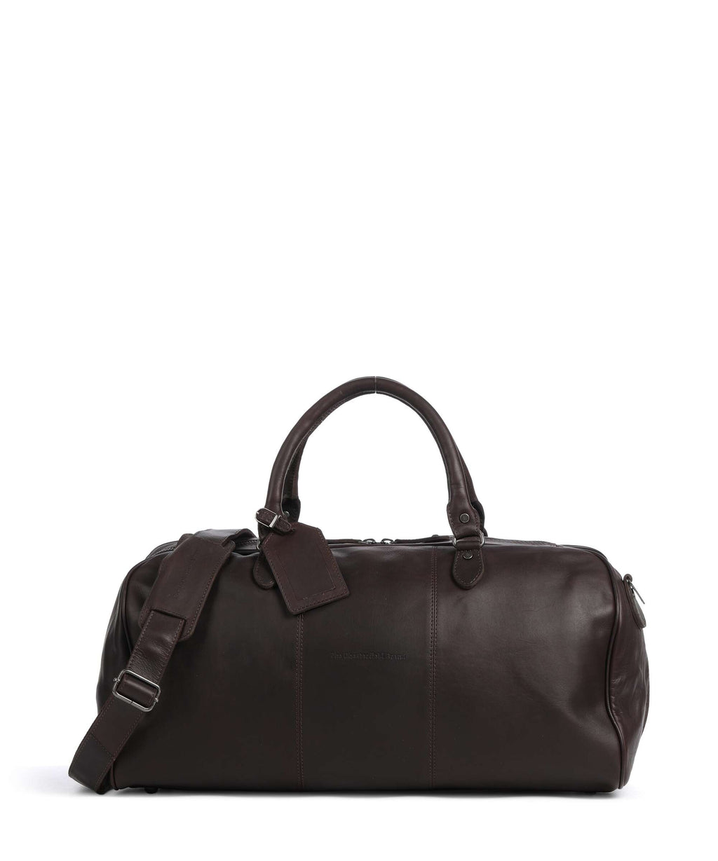 The Chesterfield Brand Wax Pull Up Cow William II Weekend bag brown