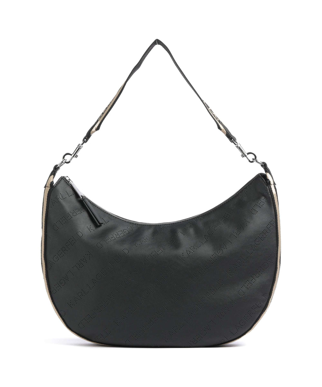 Karl Lagerfeld K/Moon Medium Hobo bag black
