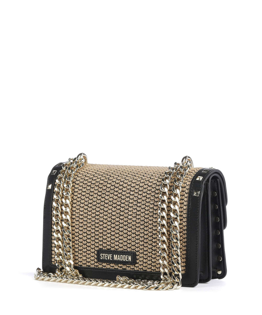 Steve Madden BCAVET Shoulder bag black/natural