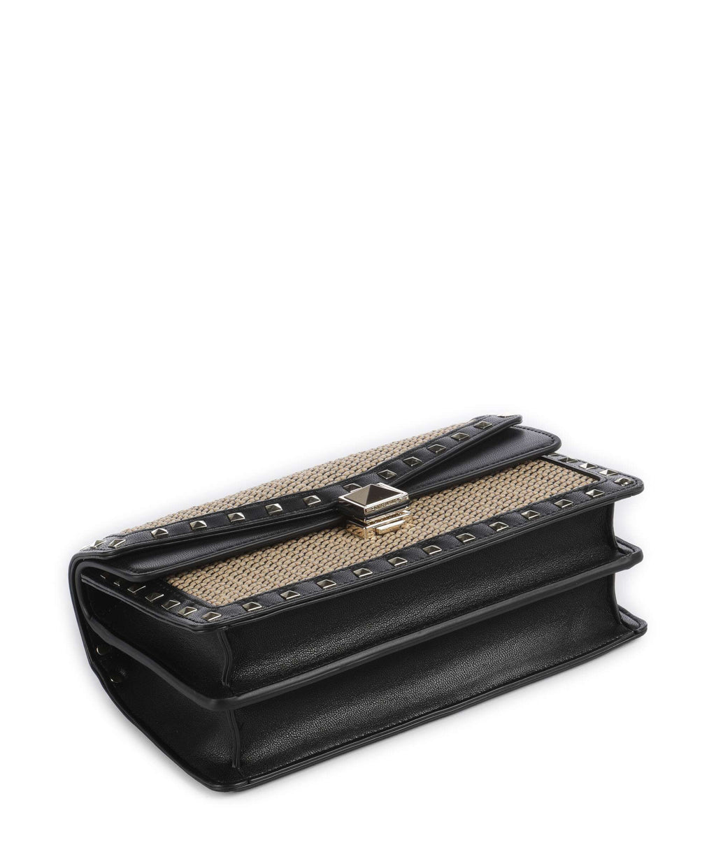 Steve Madden BCAVET Shoulder bag black/natural