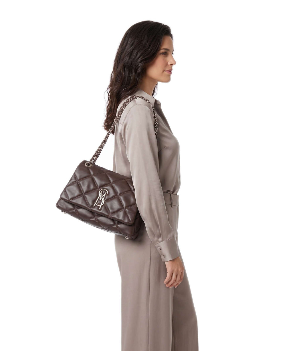 Steve Madden BJOLENE Shoulder bag chocolate/gold