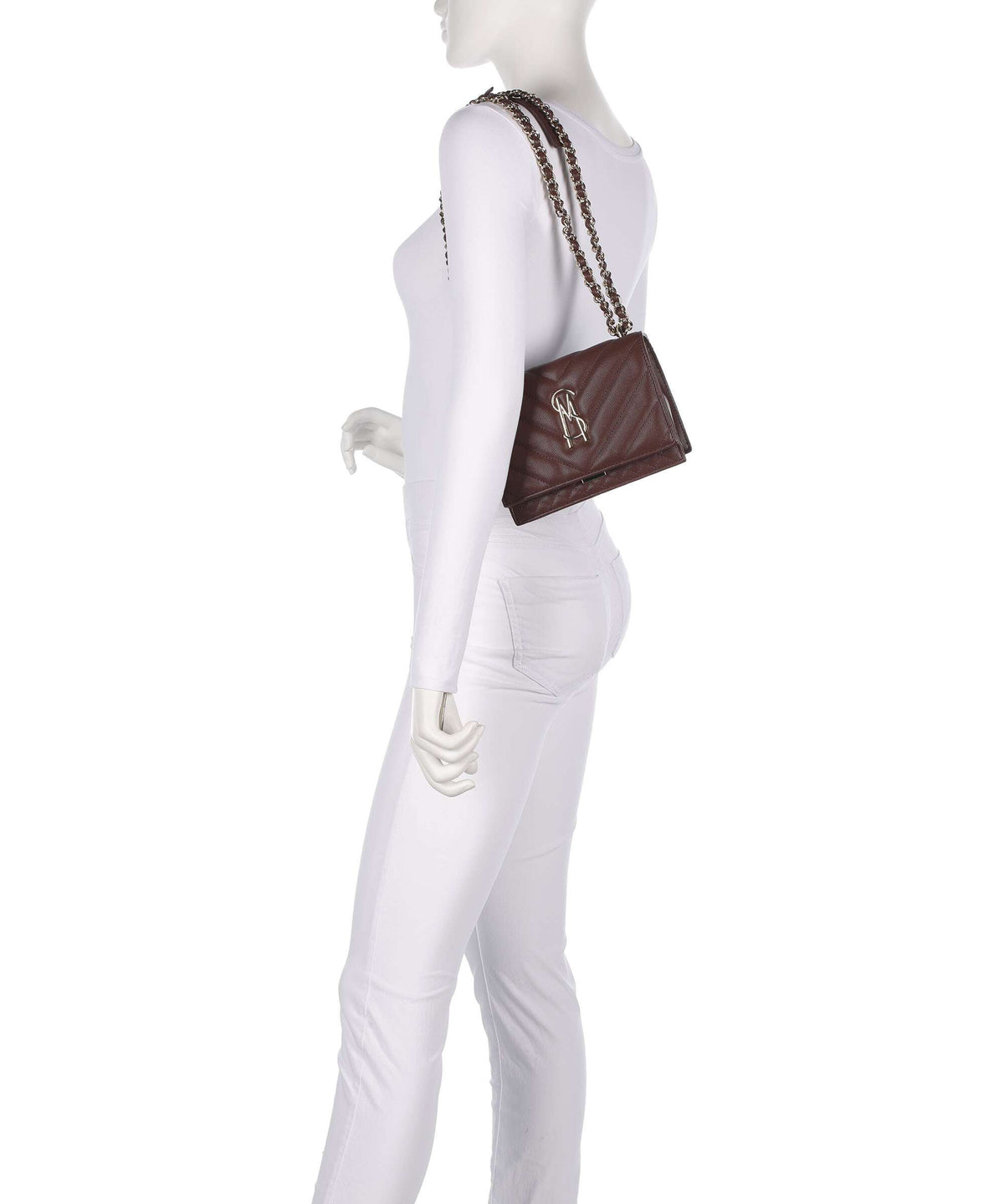 Steve Madden BAMARA Shoulder bag chocolate/gold