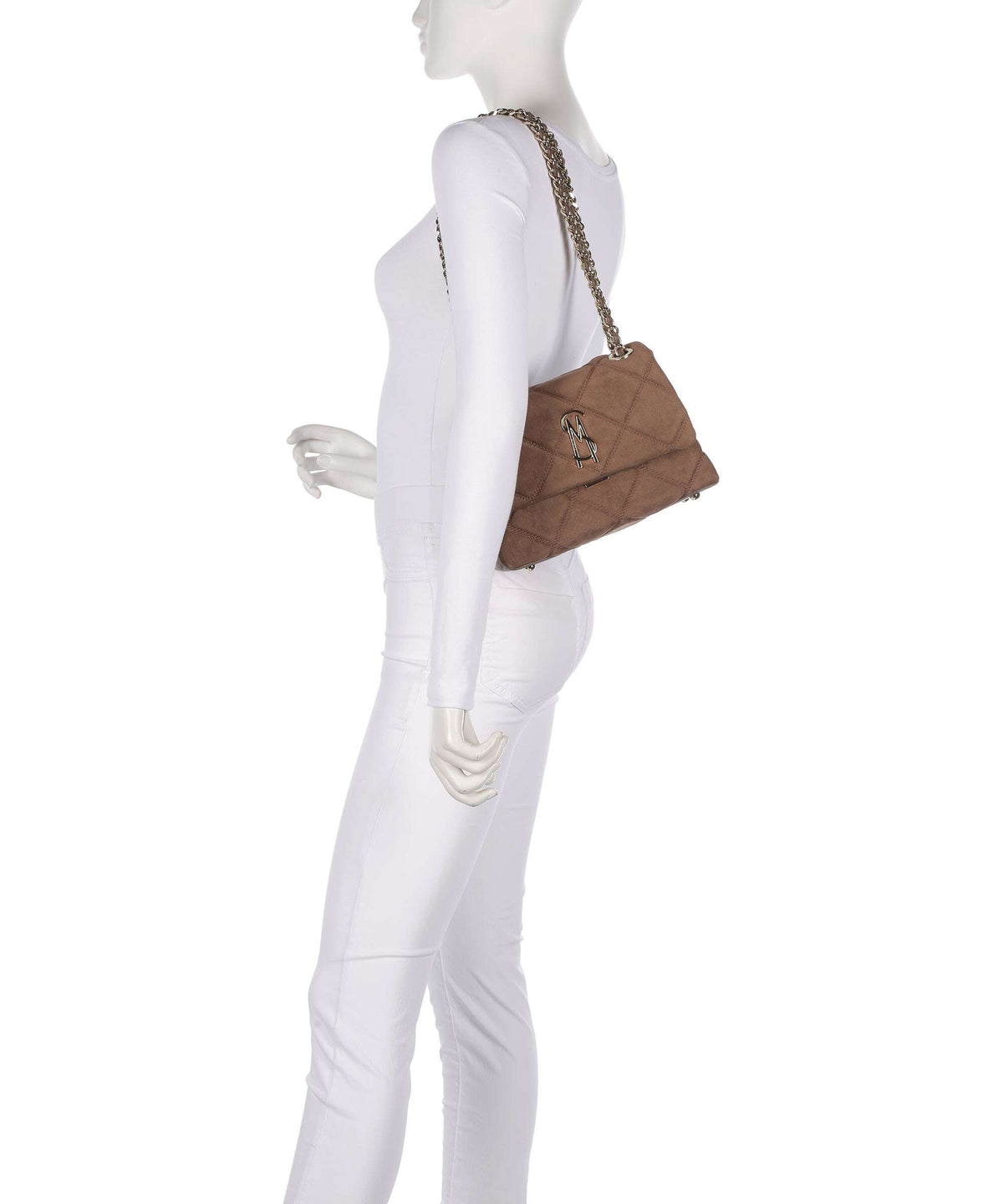 Steve Madden BVOLT-S Shoulder bag taupe/gold
