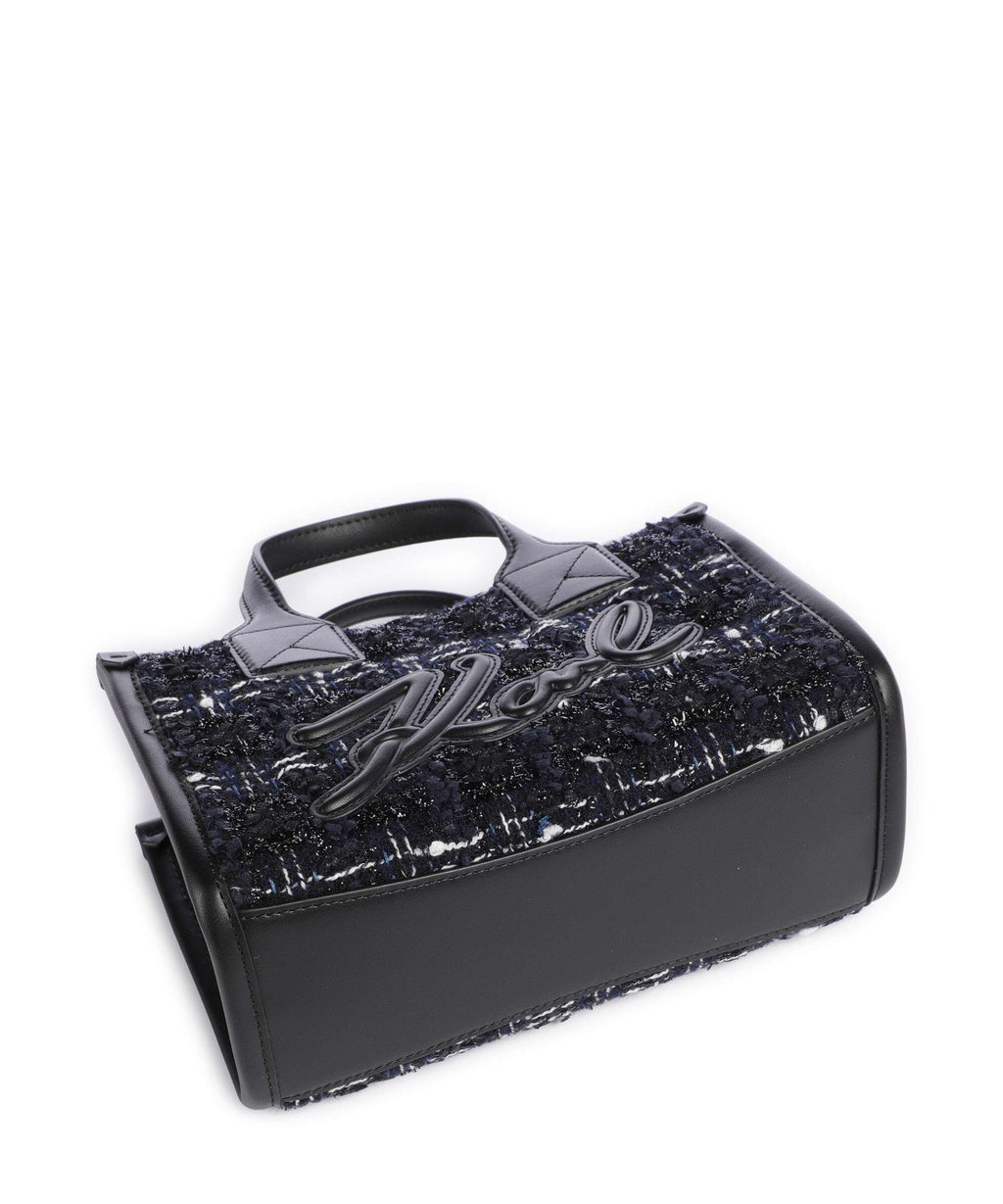 Karl Lagerfeld K/Skuare Small Handbag dark navy/boucle
