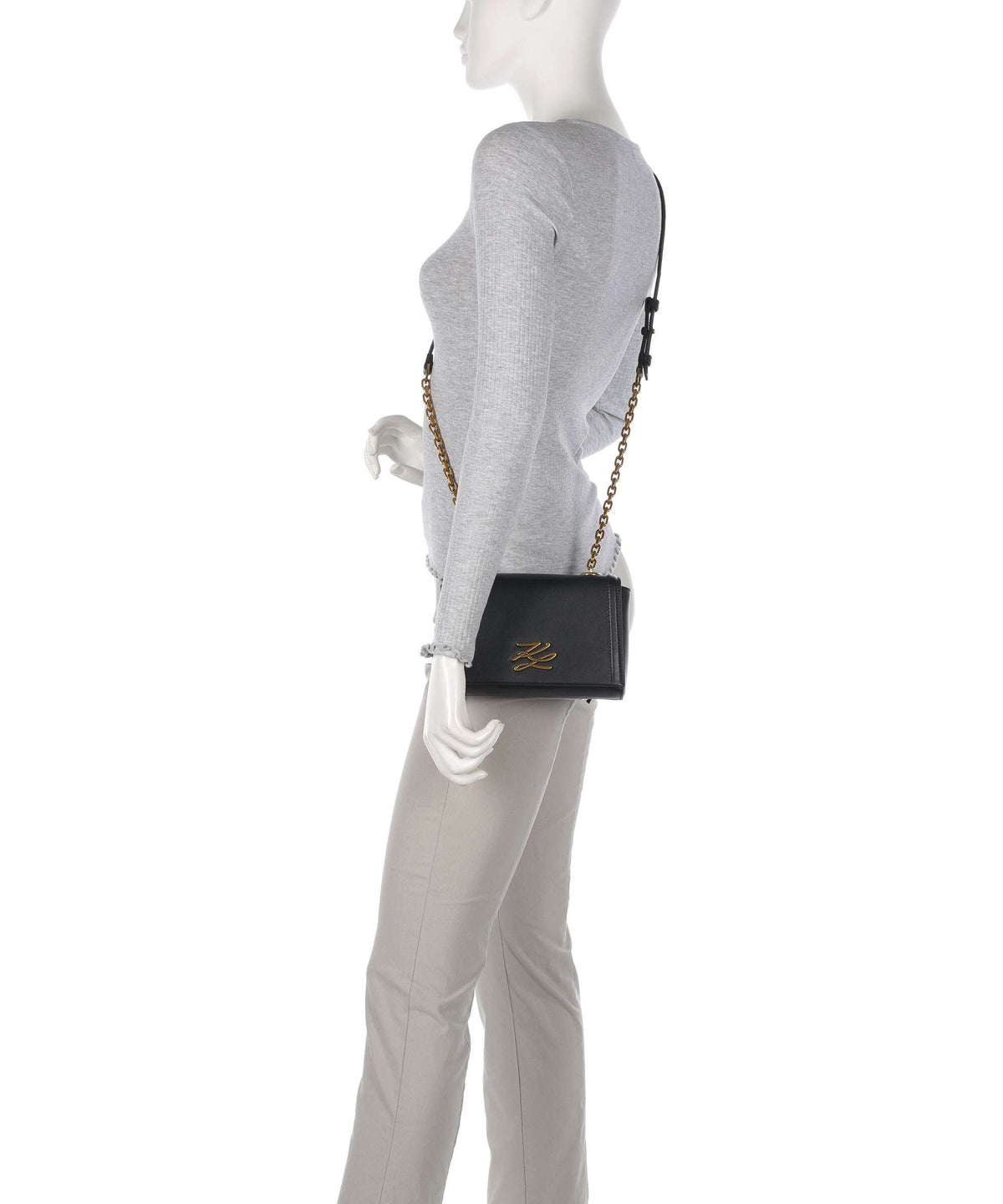 Karl Lagerfeld K/Autograph Small Crossbody bag black/gold
