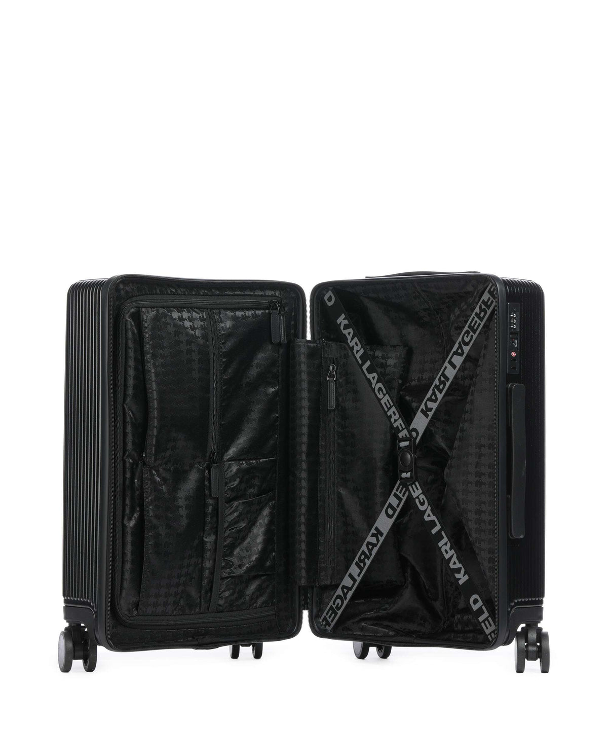 Karl Lagerfeld Ikon Spinner (4 wheels) black