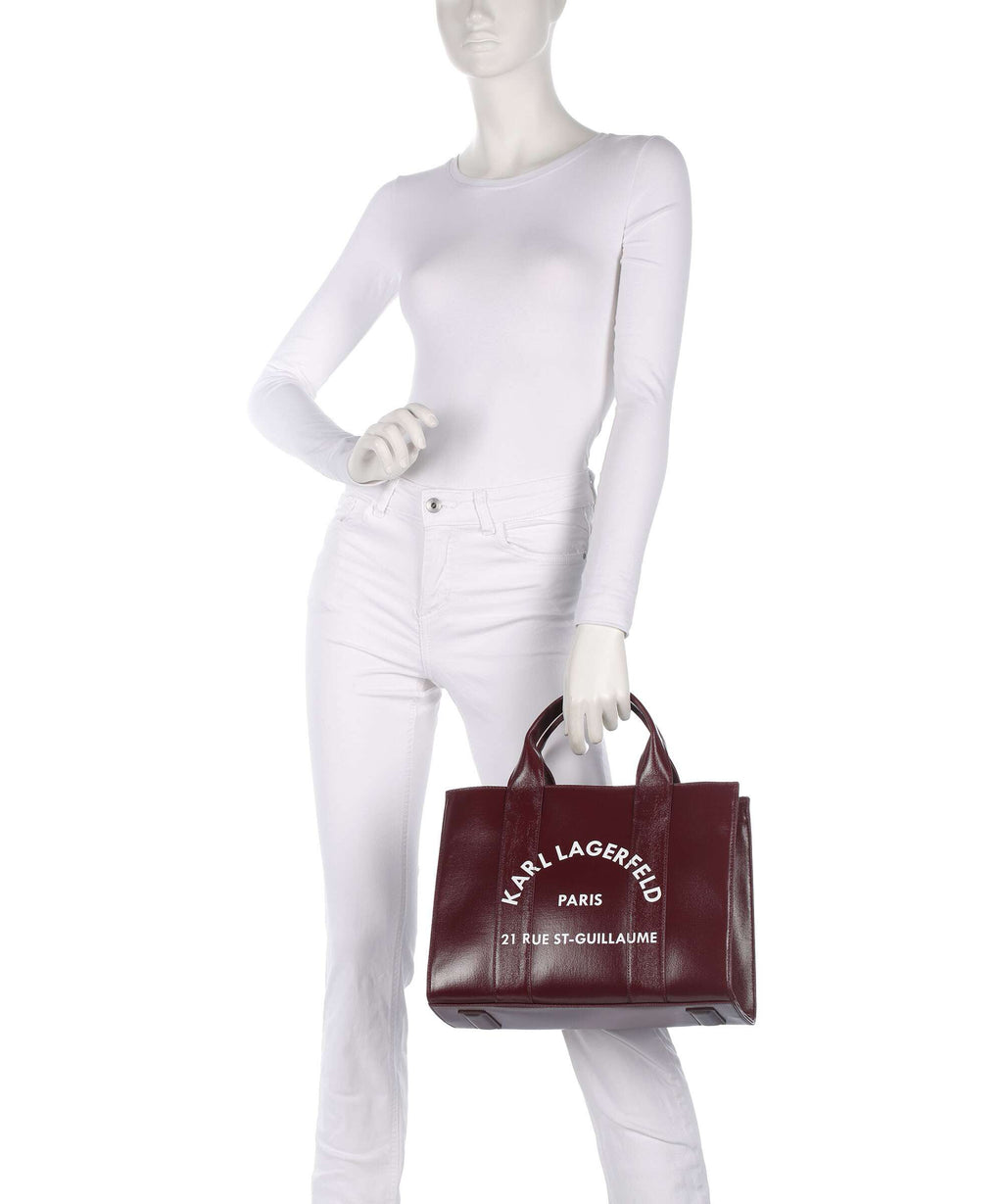 Karl Lagerfeld K/Rue St Guillaume Medium Handbag windsor/burgundy