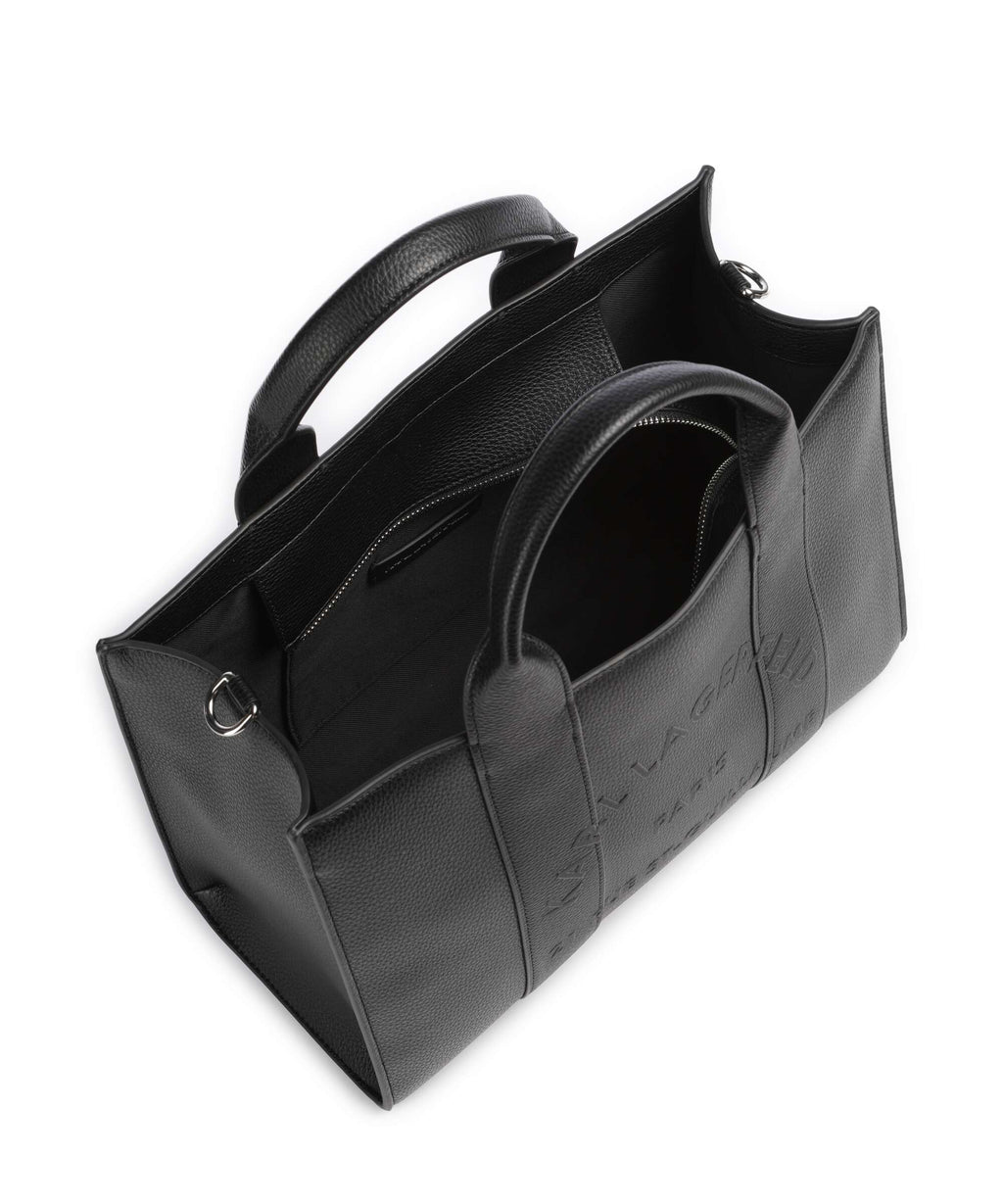 Karl Lagerfeld K/Rue St Guillaume Medium Handbag black