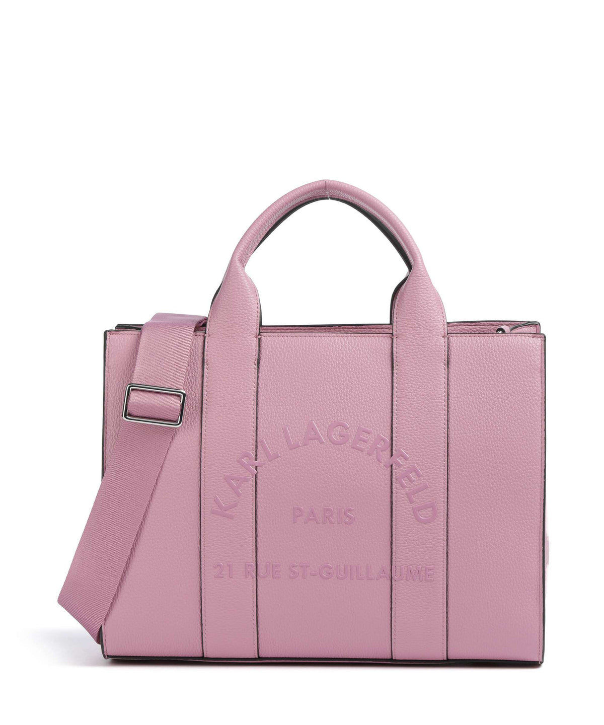 Karl Lagerfeld K/Rue St Guillaume Medium Handbag cyclamen