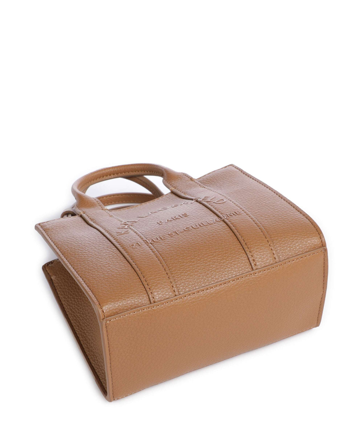 Karl Lagerfeld K/Rue St Guillaume Mini Handbag caramel