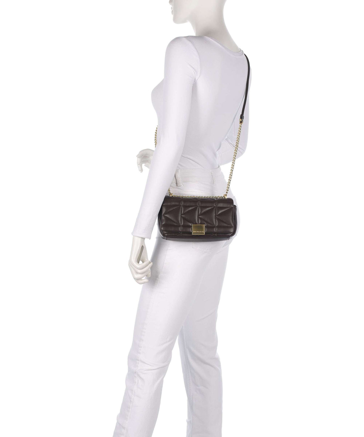 Karl Lagerfeld K/Kuilt Small Shoulder bag tobacco
