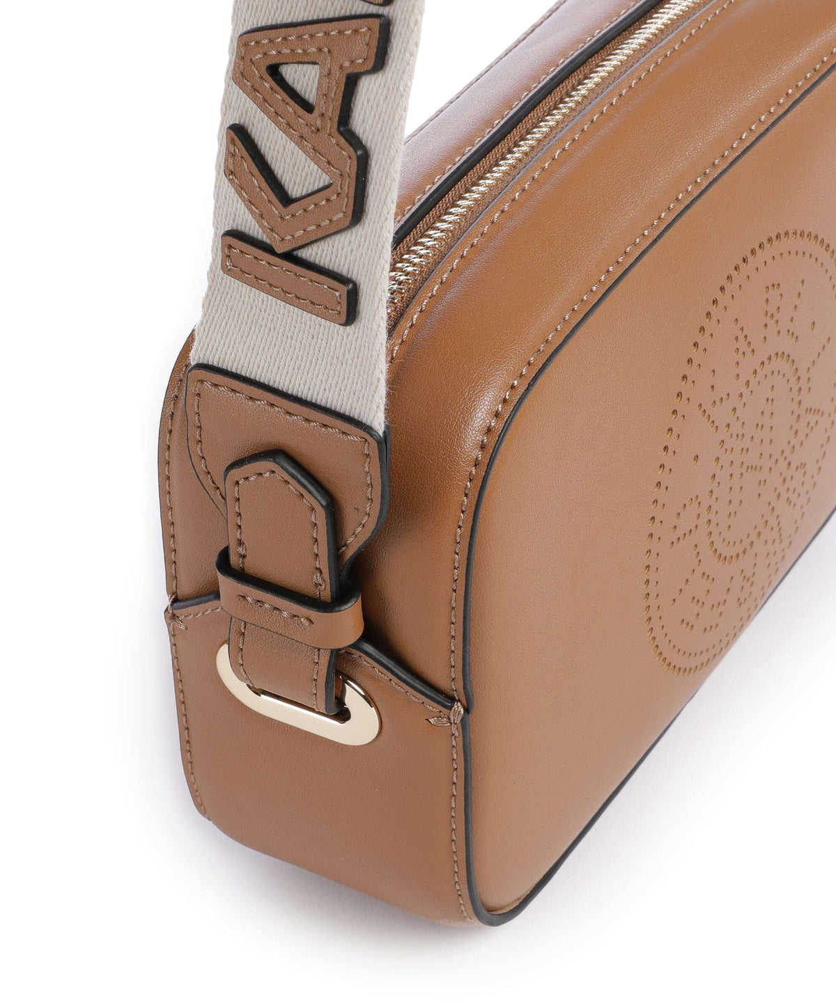 Karl Lagerfeld K/Circle Crossbody bag caramel