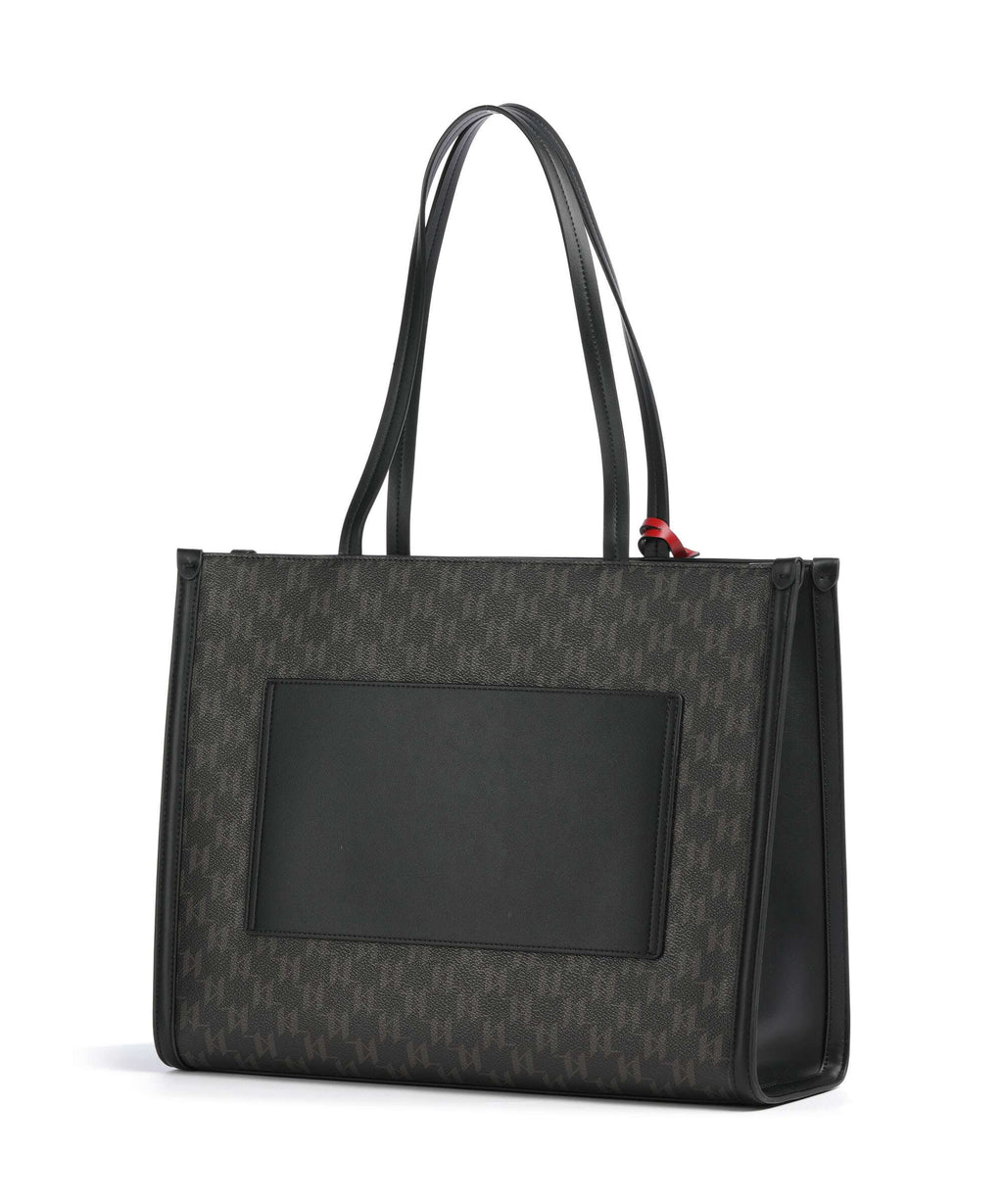Karl Lagerfeld Ikon Monogram Tote bag brown/kl mono