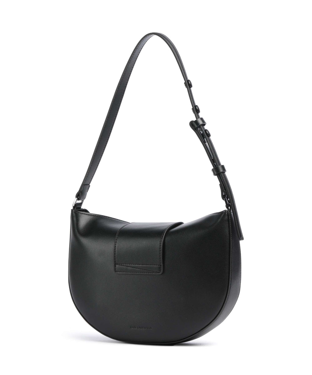 Karl Lagerfeld K/Signature Hobo bag black embellishment