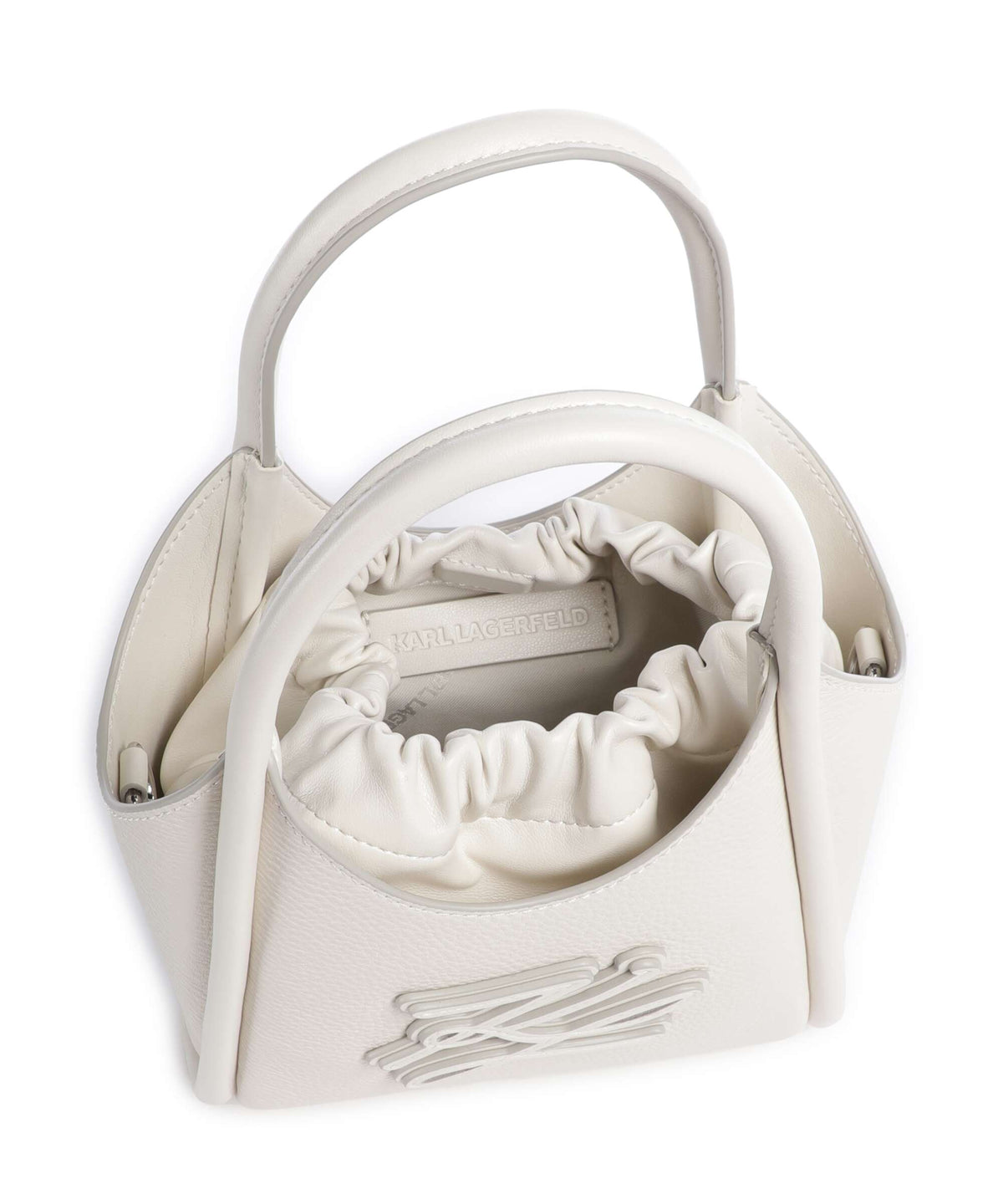 Karl Lagerfeld K/Autograph Mini Crossbody bag off white