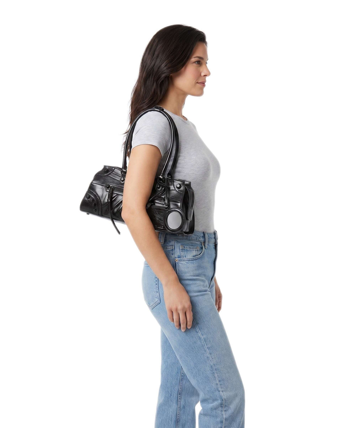 Steve Madden BRAVYN Shoulder bag black/black