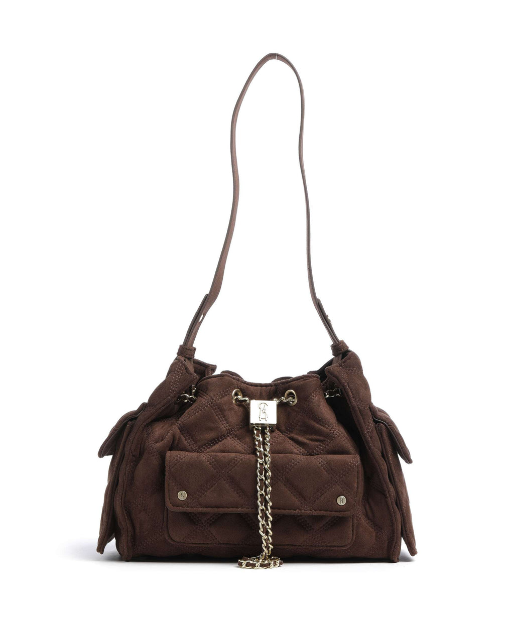 Steve Madden BMICKI Bucket bag chocolate/gold