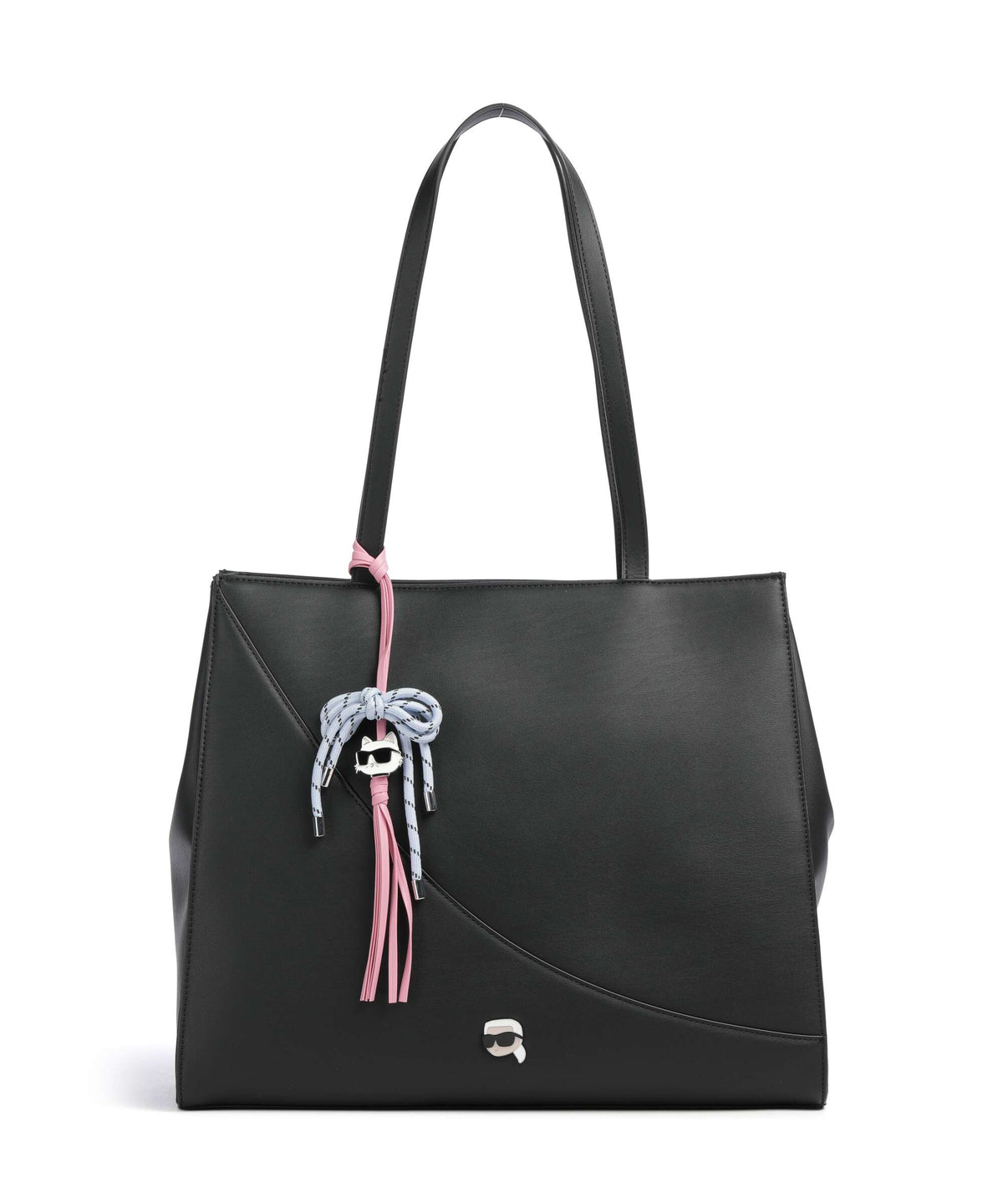 Karl Lagerfeld Ikon Smooth Large Tote bag black