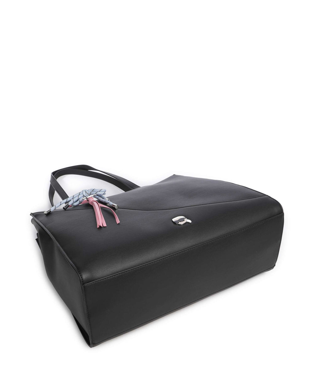 Karl Lagerfeld Ikon Smooth Large Tote bag black
