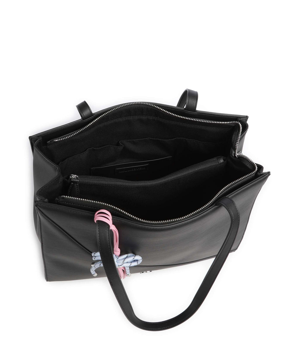 Karl Lagerfeld Ikon Smooth Large Tote bag black