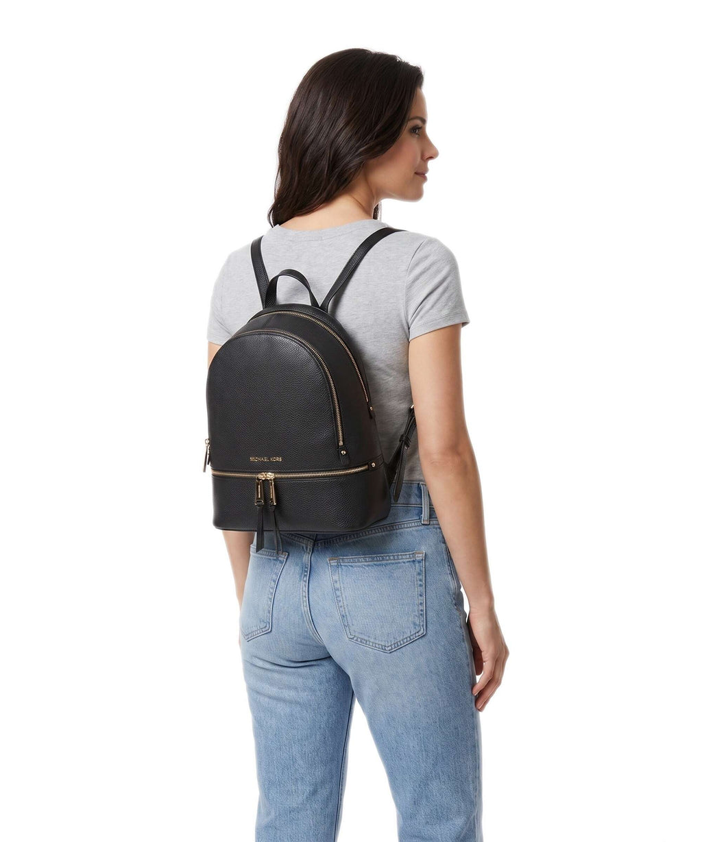 Michael Kors Rhea Zip Backpack black