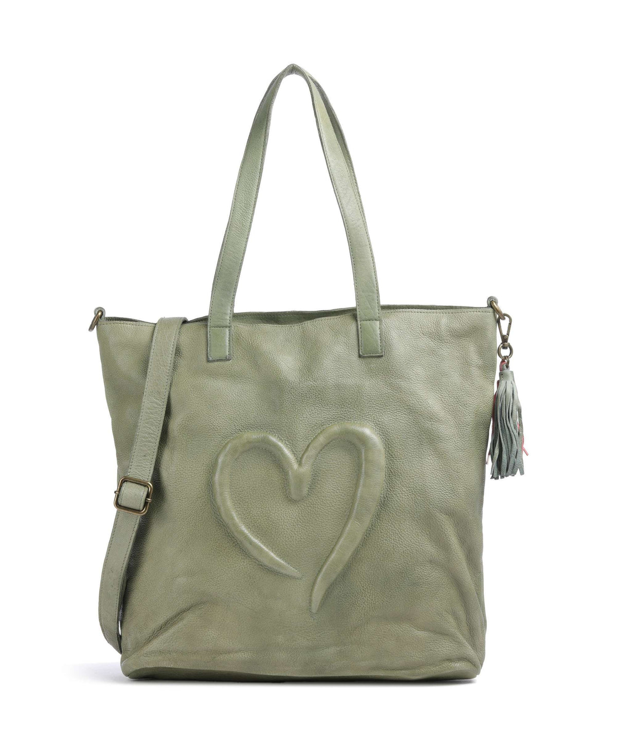 Taschendieb Wien Herzweg 1 Tote bag green leaf