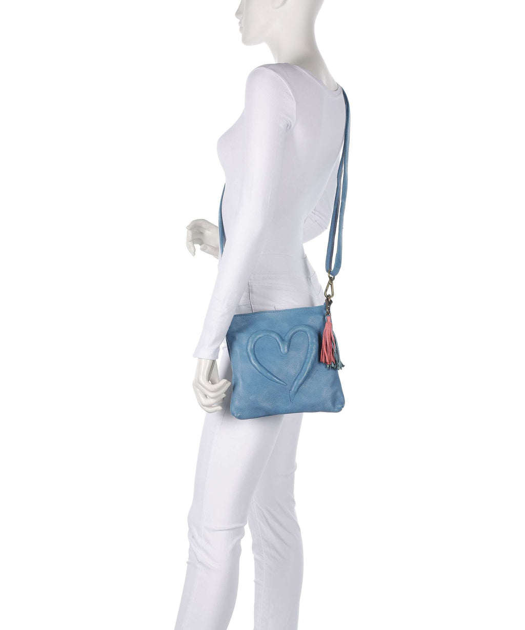 Taschendieb Wien Herzweg 4 Crossbody bag blue sky