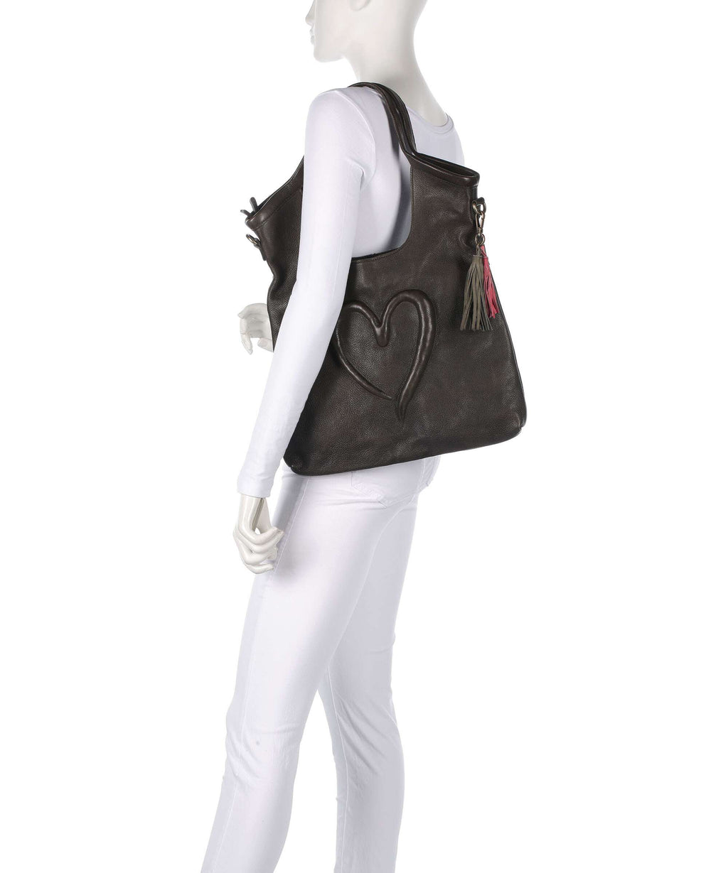 Taschendieb Wien Herzweg 6 Tote bag green moos