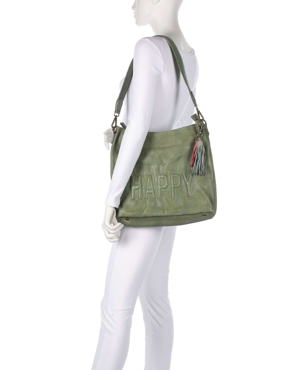 Taschendieb Wien Paoliweg 2 Shoulder bag green leaf