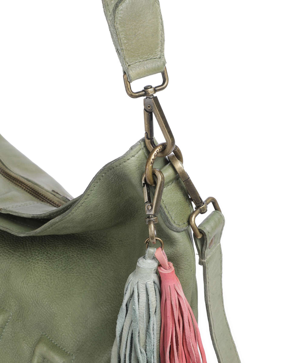 Taschendieb Wien Paoliweg 2 Hobo bag green leaf