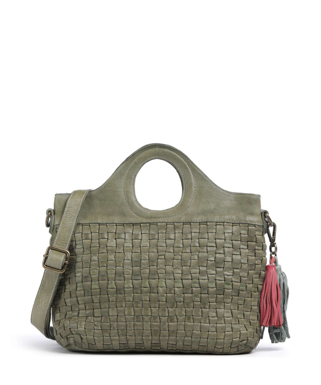 Taschendieb Wien Venusweg 1 Handbag green leaf