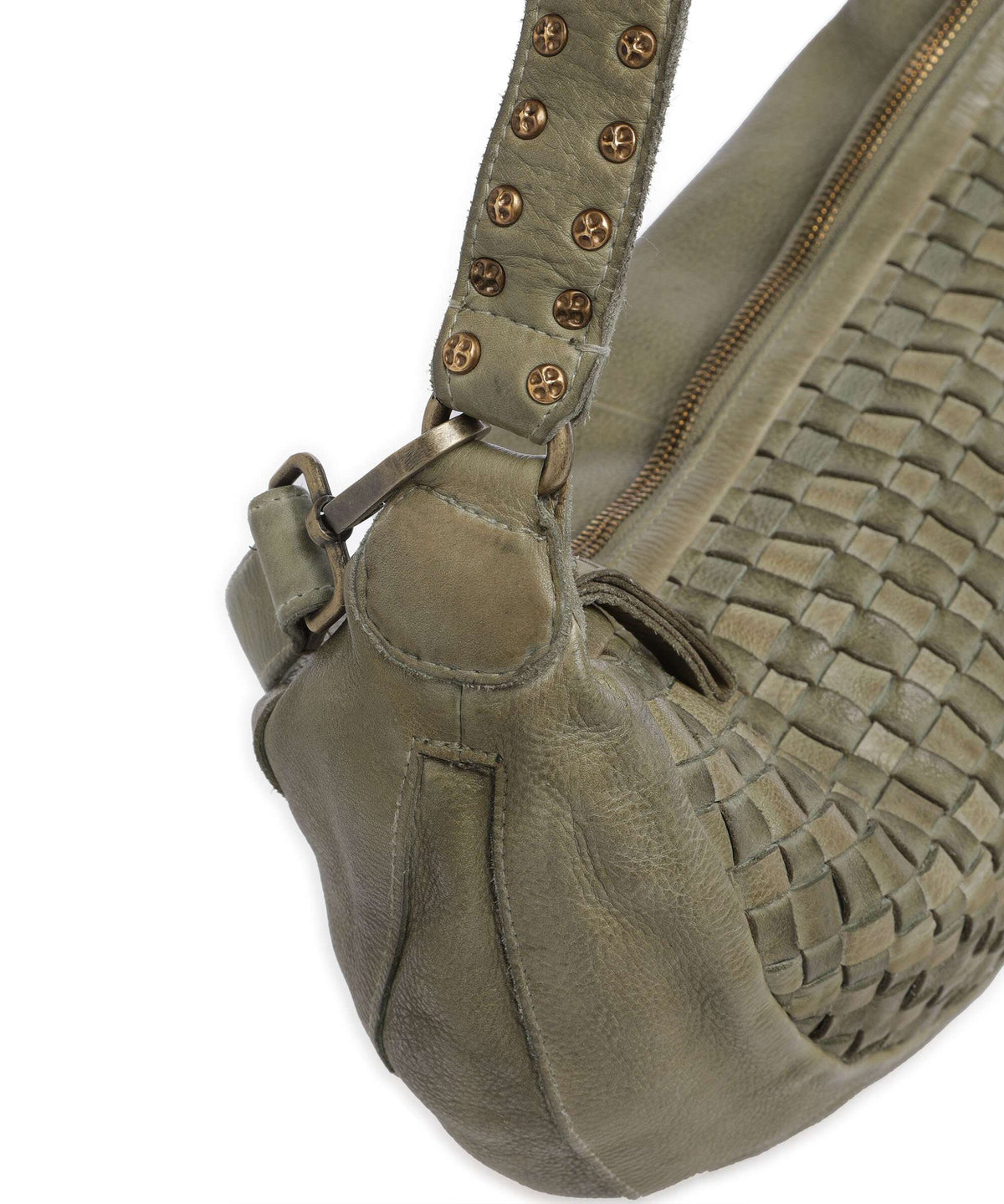 Taschendieb Wien Venusweg 8 Hobo bag green leaf