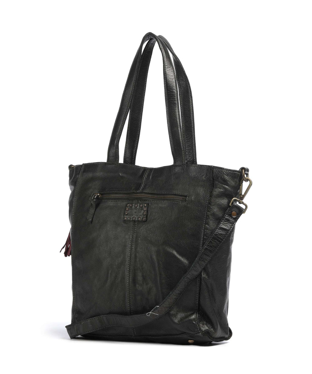Taschendieb Wien Glücksbrücke 2 Tote bag green forest