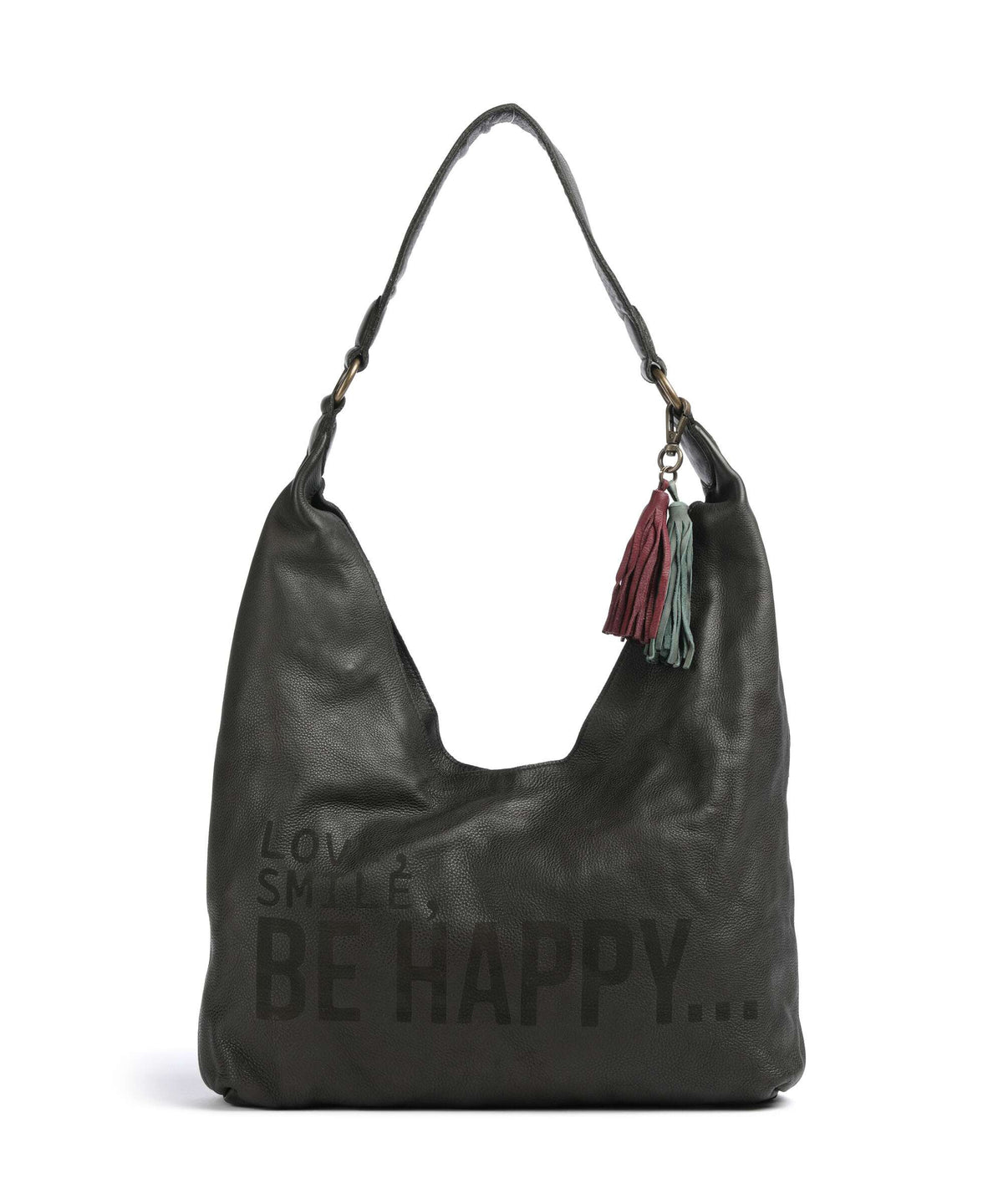 Taschendieb Wien Glücksbrücke 4 Hobo bag green forest