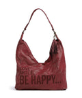 Taschendieb Wien Glücksbrücke 4 Hobo bag red burgundy