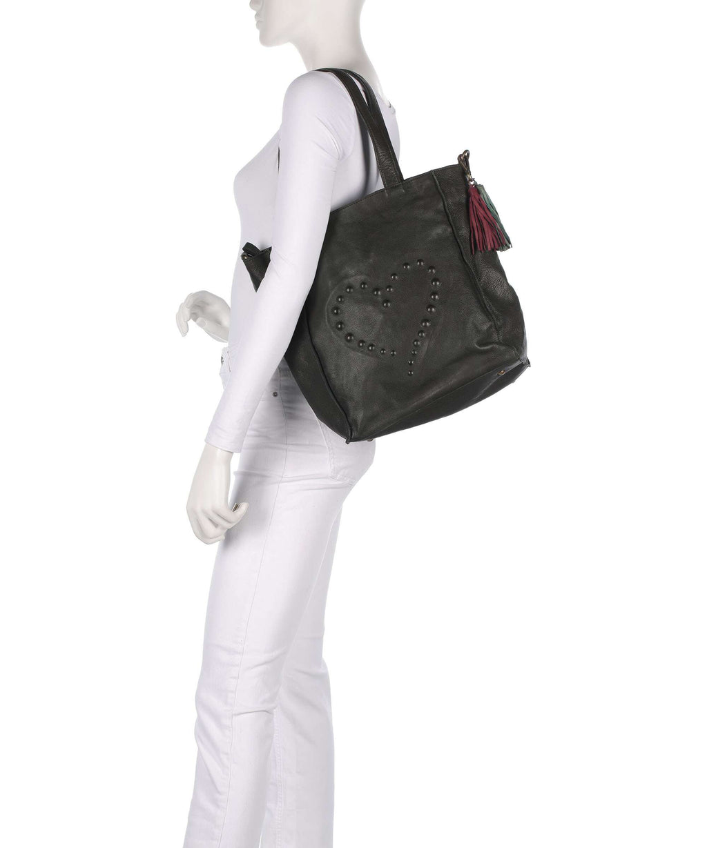 Taschendieb Wien Herzoggasse 1 Hobo bag green forest