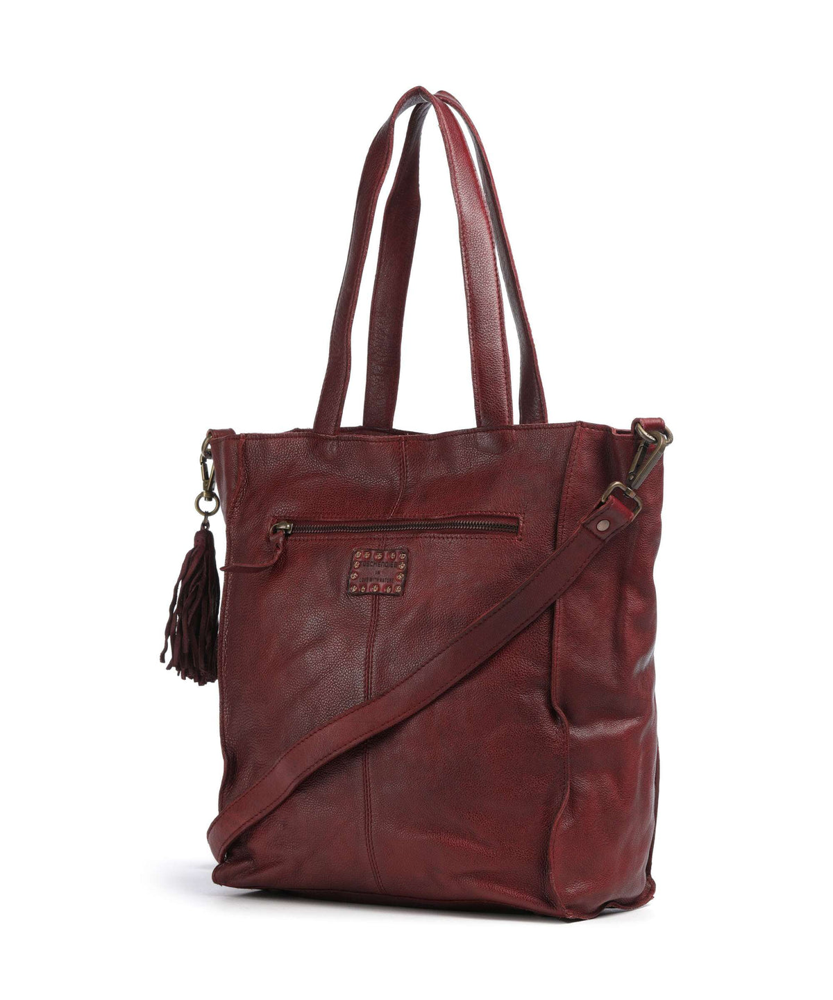 Taschendieb Wien Herzoggasse 1 Hobo bag red burgundy