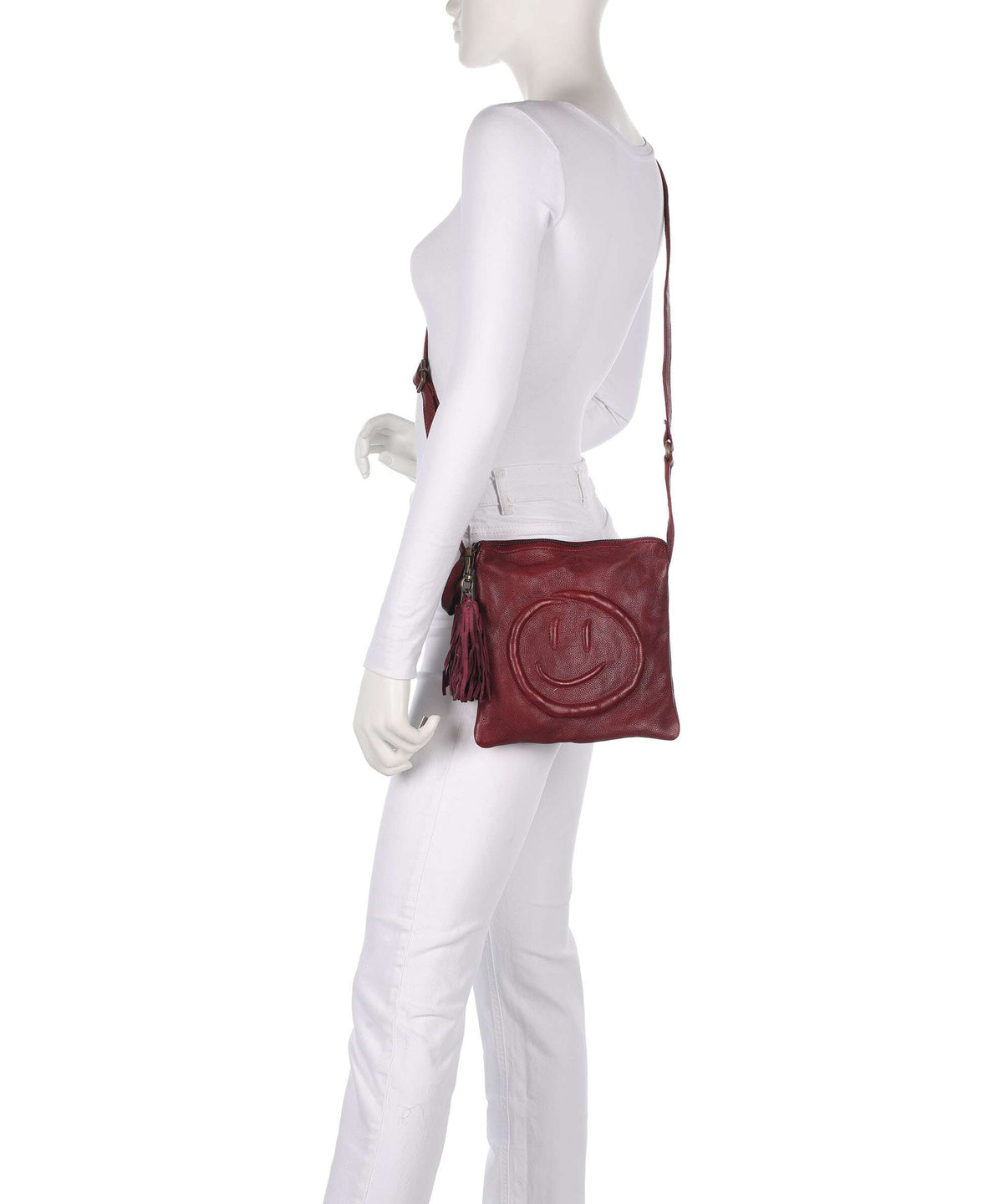 Taschendieb Wien Freiheitsplatz 3 Crossbody bag red burgundy