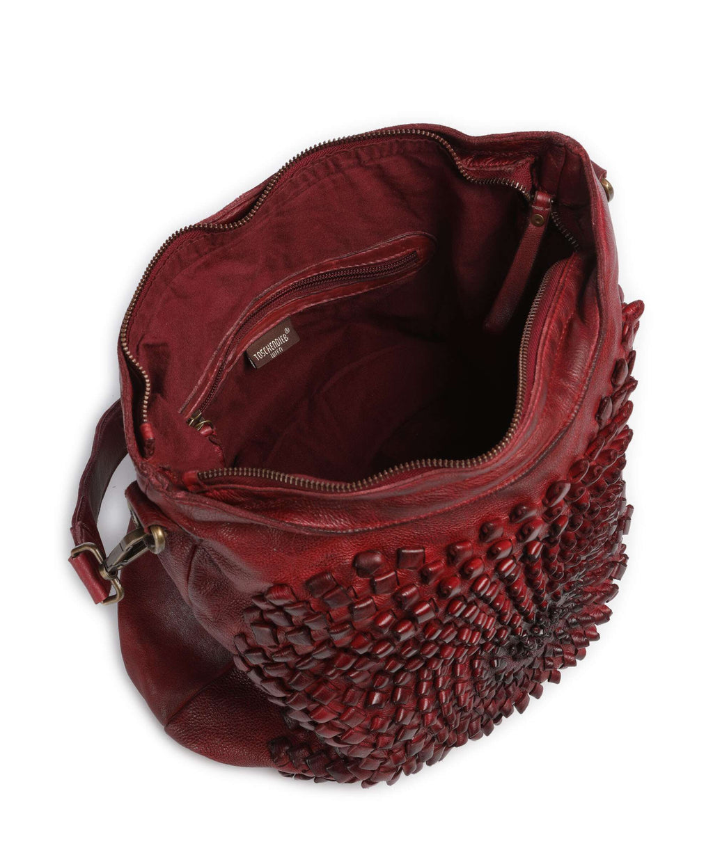 Taschendieb Wien Mondweg 3 Hobo bag red burgundy