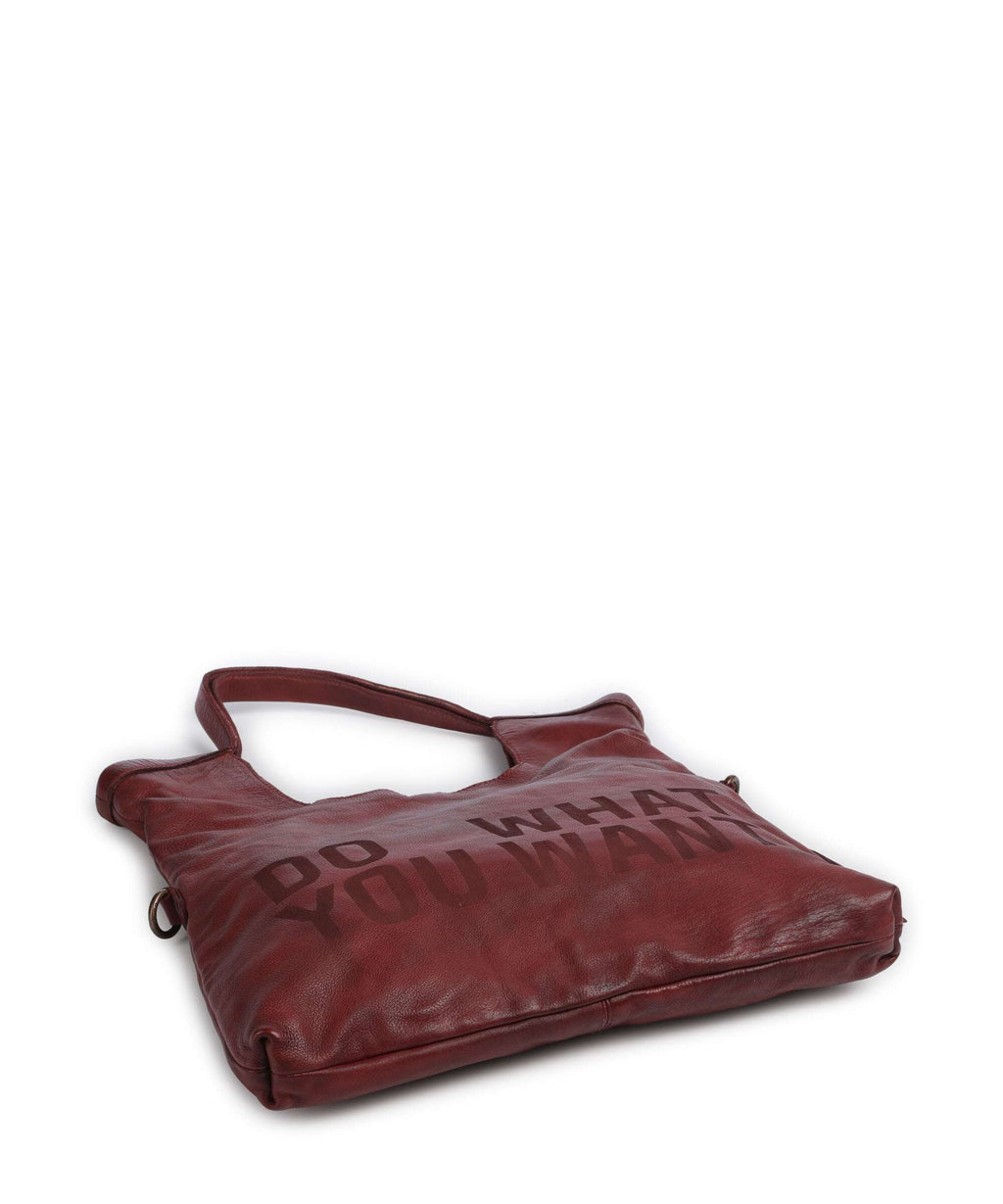 Taschendieb Wien Hanfgasse 3 Hobo bag red burgundy