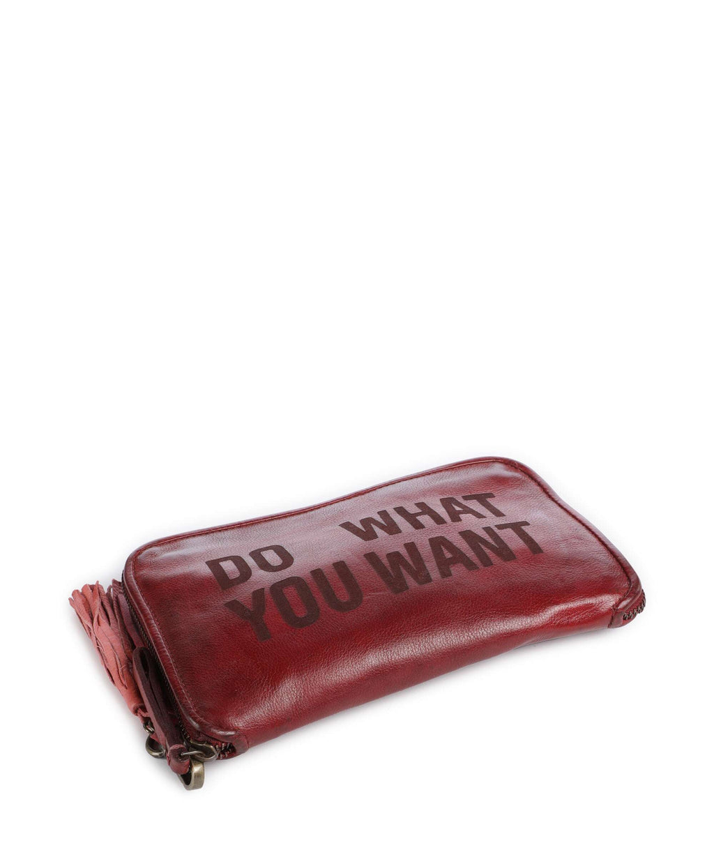 Taschendieb Wien Hanfgasse 5 Wallet red burgundy