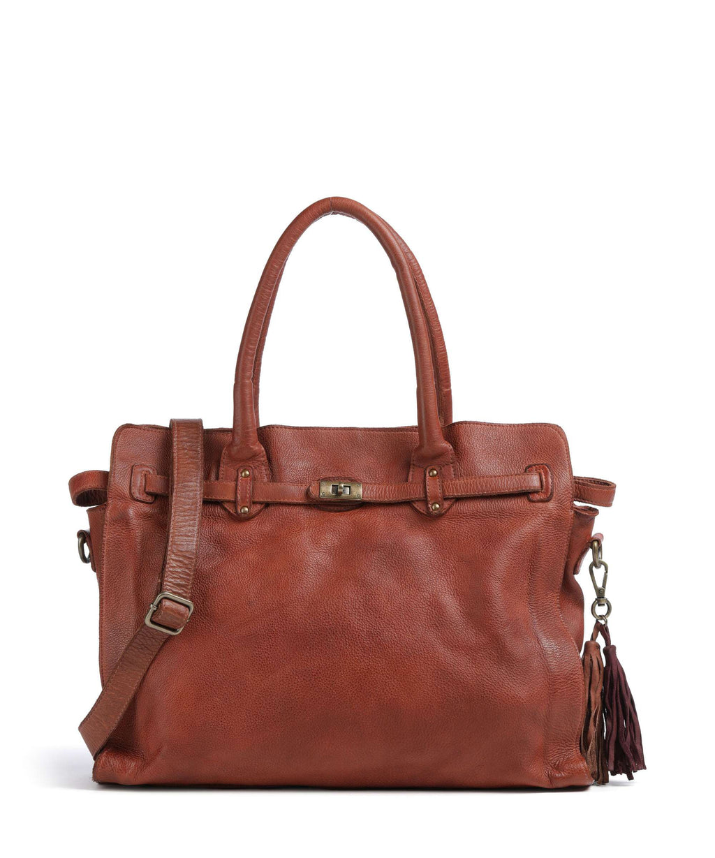 Taschendieb Wien Kaisterstrasse 2 Tote bag brown brandy