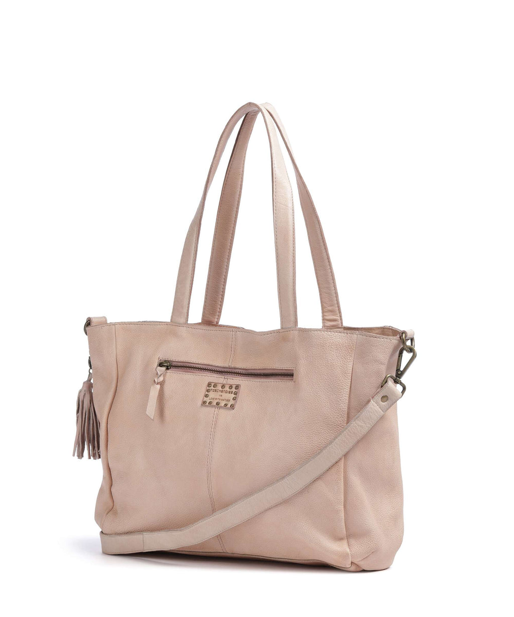 Taschendieb Wien Rosenhügelstrasse 2 Tote bag linen rose