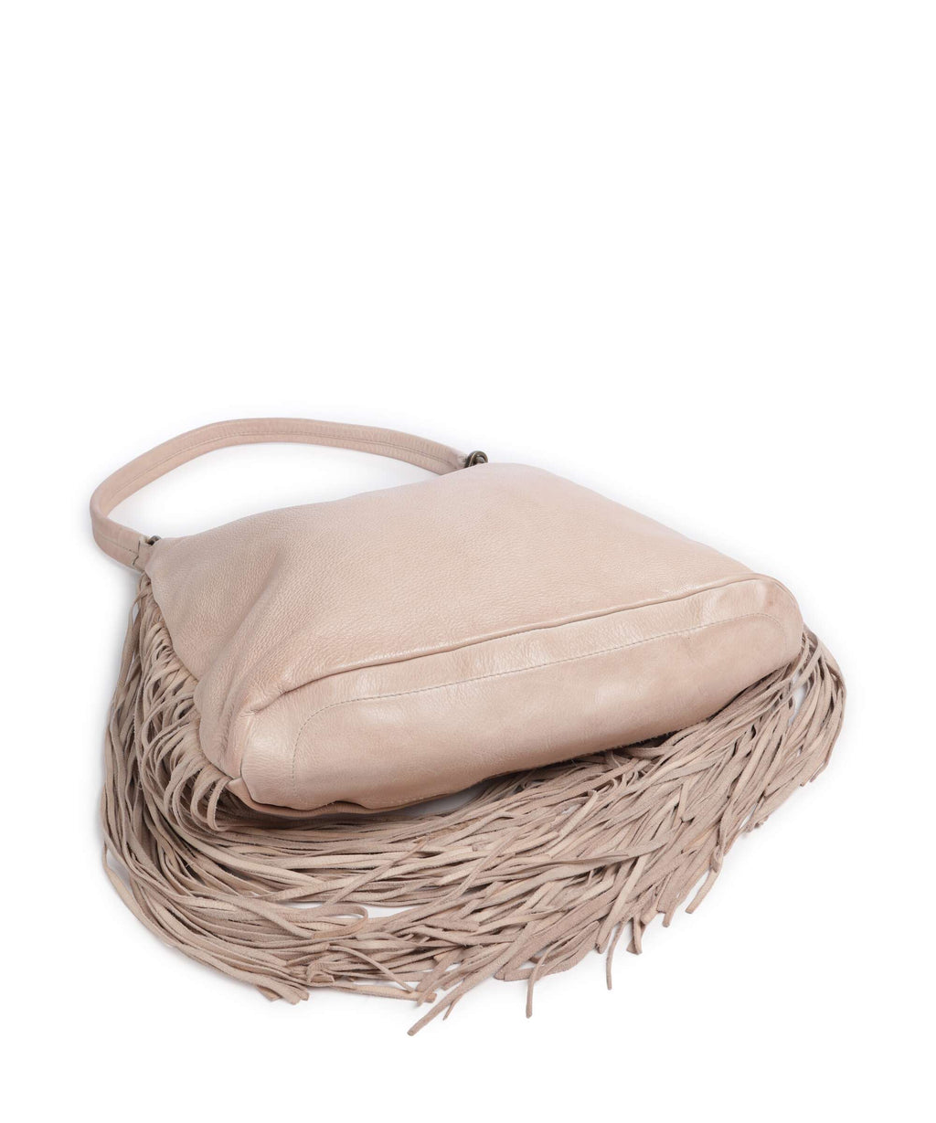Taschendieb Wien Löwengasse 5x Hobo bag linen rose